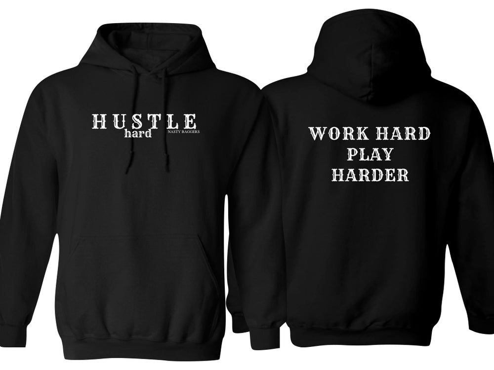 Hustle Hard Heavyweight Hoodie – Krew Workwear