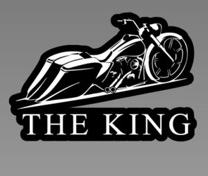 THE KING DECAL