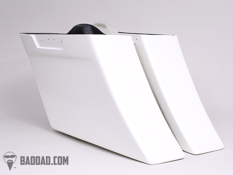 BAD DAD COMPETITION SERIES STRETCHED SADDLEBAGS FOR 2014+
